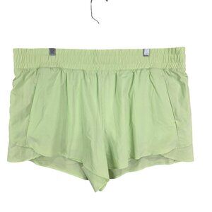 Womens Avia Green Running Shorts Athletic Elastic Waist 4" Inseam Size XXXL (22)